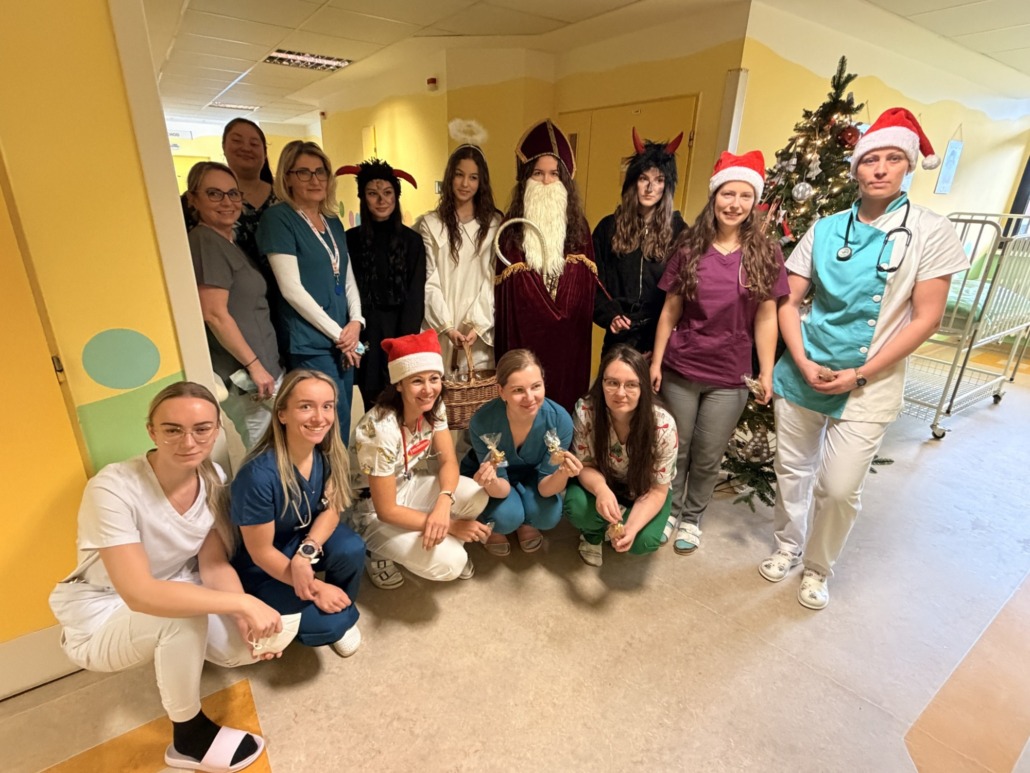 detské oddelenie Liptovskej nemocnice - mikuláš