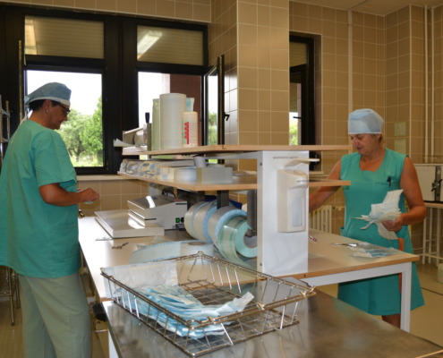 oddelenie centrálnej sterilizácie Liptovskej nemocnice