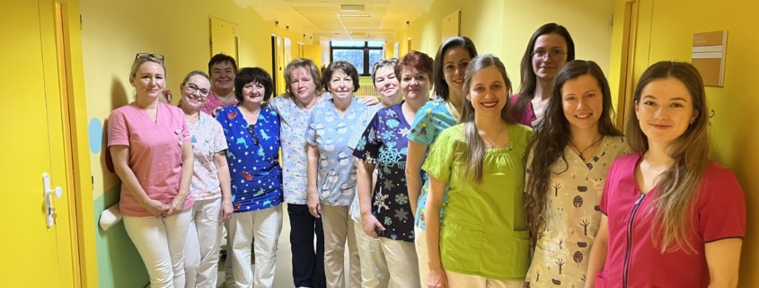 detské oddelenie Liptovskej nemocnice - kolektív