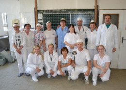 tím oddelenia liecebnej vyzivy a stravovania