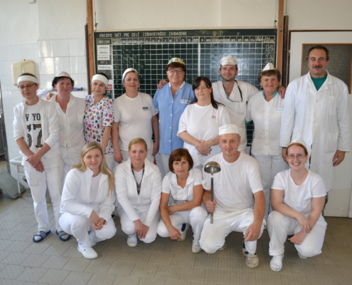 tím oddelenia liecebnej vyzivy a stravovania