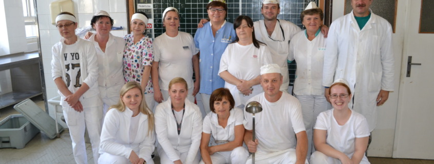 tím oddelenia liecebnej vyzivy a stravovania