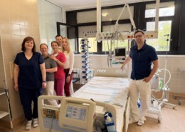 Tím oddelenia anestéziológie a intenzívnej medicíny