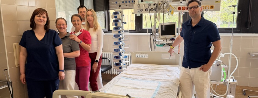 Tím oddelenia anestéziológie a intenzívnej medicíny